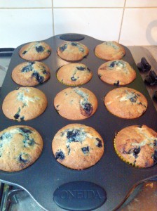 Blythe Danners Blueberry Muffins
